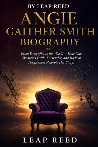 Portada del libro «Angie Gaither Smith Biography», de Leap reed