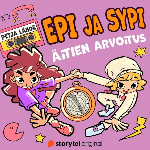 Portada del audiolibro «Epi ja Sypi – Äitien arvoitus», de Petja Lähde