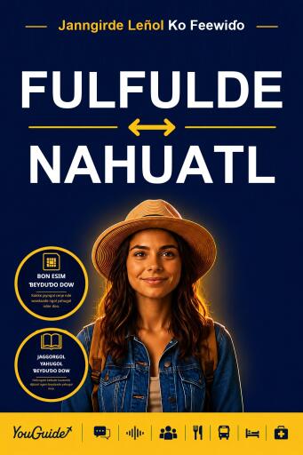 Portada del libro «The Language Guide for Travelers - Fulani to Nahuatl», de YouGuide