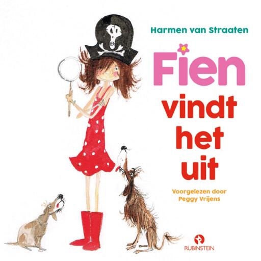 Portada del audiolibro «Fien vindt het uit», de Harmen van Straaten
