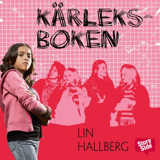 Portada del audiolibro «Kärleksboken», de Lin Hallberg