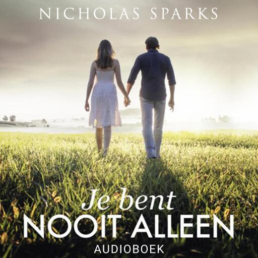 Portada del audiolibro «Je bent nooit alleen», de Nicholas Sparks