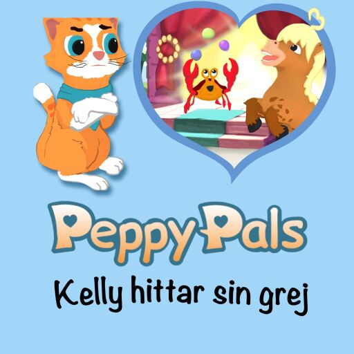 Portada del libro «Kelly hittar sin grej», de Åsa Linge
