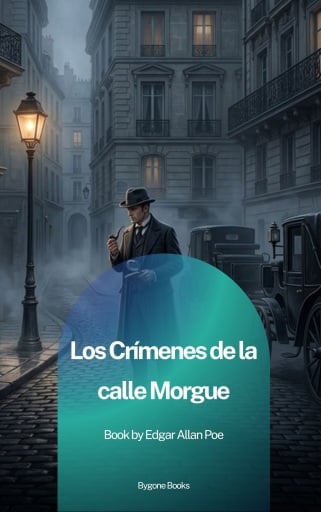 Portada del libro «Los Crímenes de la calle Morgue», de Edgar Allan Poe