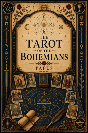 Portada del libro «Absolute Key To Occult Science, The Tarot Of The Bohemians», de Papus