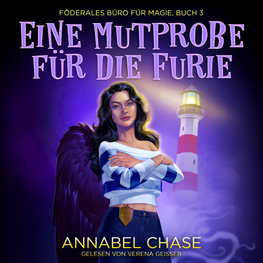 Portada del audiolibro «Eine Mutprobe für die Furie», de Annabel Chase