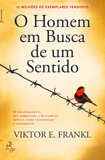 Portada del libro «O Homem em Busca de Um Sentido», de Viktor E. Frankl