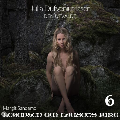 Portada del audiolibro «Den utvalde», de Margit Sandemo