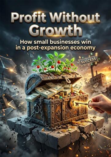 Portada del libro «Profit Without Growth», de Joshua Winters