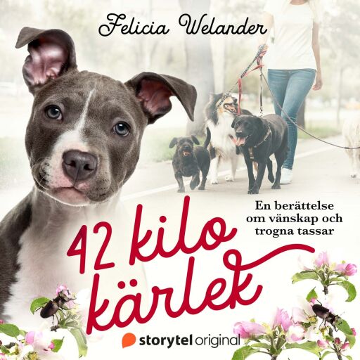 Portada del audiolibro «42 kilo kärlek», de Felicia Welander