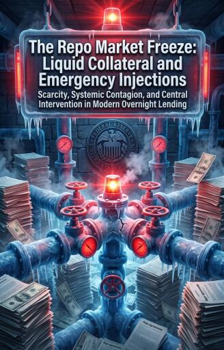 Portada del libro «The Repo Market Freeze: Liquid Collateral and Emergency Injections», de Douglas V. Hemlock