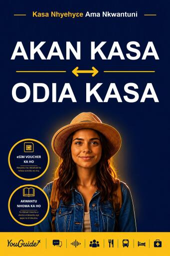 Portada del libro «The Language Guide for Travelers - Akan to Odia», de YouGuide