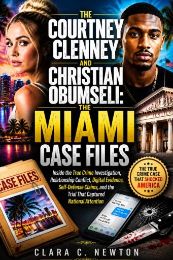 Portada del libro «Courtney Clenney and Christian Obumseli: The Miami Case Files», de Clara Newton
