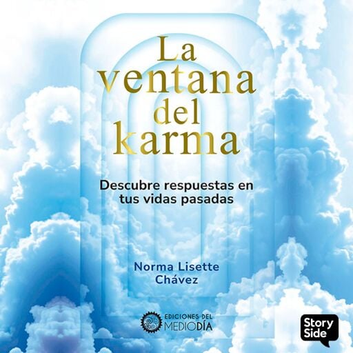 Portada del audiolibro «La ventana del karma. Descubre respuestas en tus vidas pasadas.», de Norma Chávez