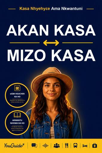 Portada del libro «The Language Guide for Travelers - Akan to Mizo», de YouGuide