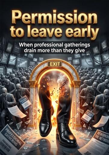 Portada del libro «Permission to leave early», de Elijah Morgan