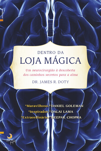 Portada del libro «Dentro da Loja Mágica», de James R. Doty