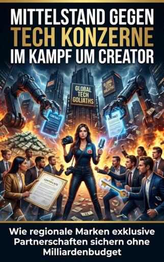 Portada del libro «Mittelstand gegen Tech Konzerne im Kampf um Creator», de Clara Edelbruck