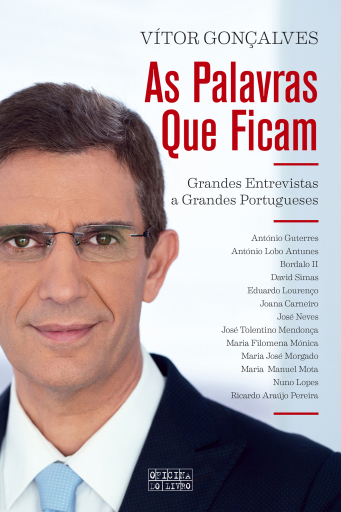Portada del libro «Palavras que Ficam», de Vitor Gonçalves