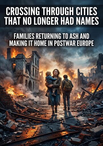 Portada del libro «Crossing through cities that no longer had names», de Tyler Ashford