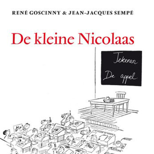 Portada del audiolibro «De kleine Nicolaas», de Jean-Jacques Sempé, René Goscinny