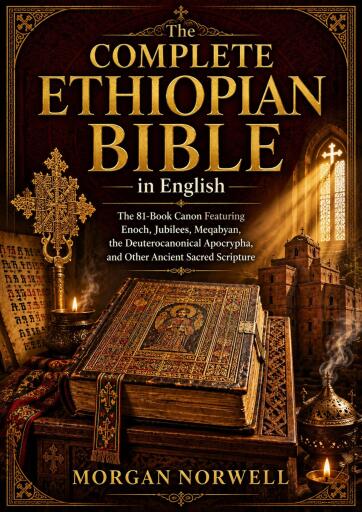 Portada del libro «The Complete Ethiopian Bible in English», de Morgan Norwell