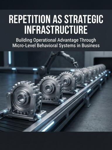 Portada del libro «Repetition as Strategic Infrastructure», de James R. Hartwell