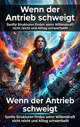 Portada del libro «Wenn der Antrieb schweigt», de David Haldenfel