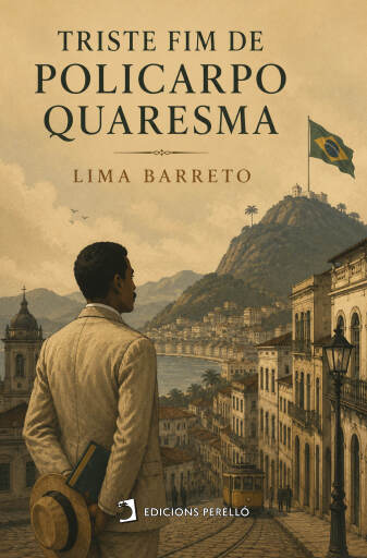 Portada del libro «Triste Fim de Policarpo Quaresma», de Lima Barreto