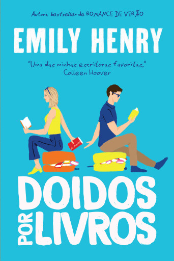 Portada del libro «Doidos por Livros», de Emily Henry