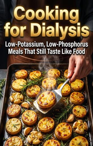 Portada del libro «Cooking for Dialysis», de Marisol Duarte