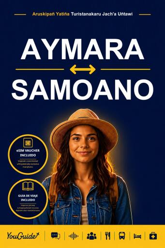 Portada del libro «The Language Guide for Travelers - Aymara to Samoan», de YouGuide