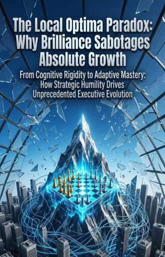 Portada del libro «The Local Optima Paradox: Why Brilliance Sabotages Absolute Growth», de Ashley Dunn