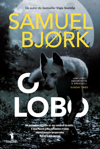 Portada del libro «O Lobo», de Samuel Bjørk