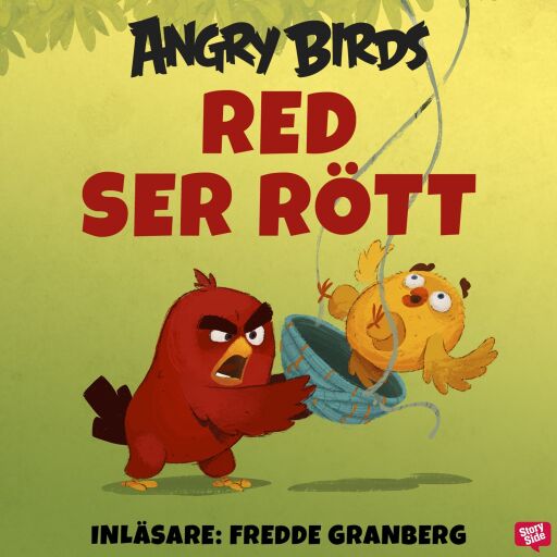 Portada del audiolibro «Angry Birds - Red ser rött»
