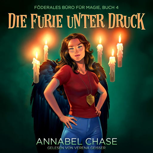 Portada del audiolibro «Die Furie unter Druck», de Annabel Chase