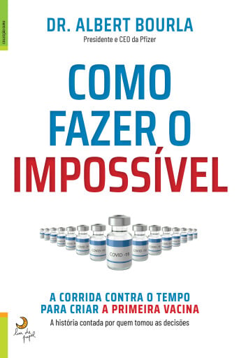 Portada del libro «Como Fazer o Impossível», de Albert Bourla