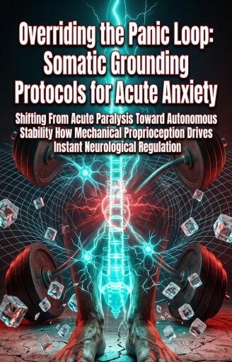 Portada del libro «Overriding the Panic Loop: Somatic Grounding Protocols for Acute Anxiety», de Sheena Carter