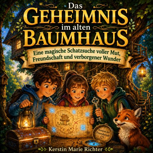 Portada del audiolibro «Das Geheimnis im alten Baumhaus», de Kerstin Marie Richter