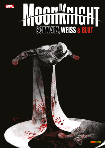Portada del libro «MOON KNIGHT - SCHWARZ, WEISS, BLUT», de Ann Nocenti