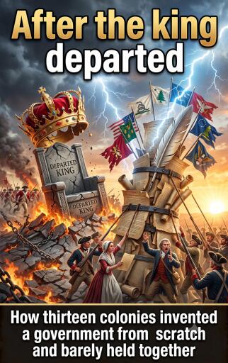 Portada del libro «After the king departed», de Joshua Winters