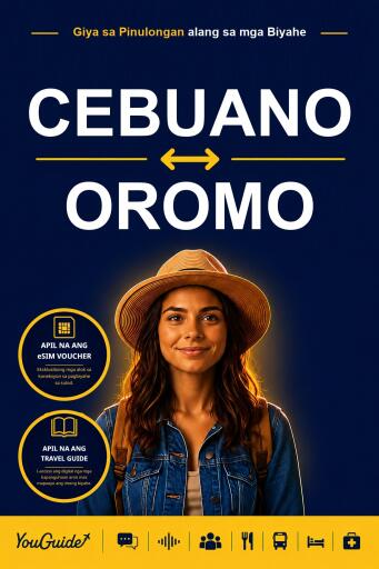 Portada del libro «The Language Guide for Travelers - Cebuano to Oromo», de YouGuide