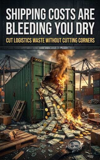 Portada del libro «Shipping costs are bleeding you dry», de Fiona Mitchell