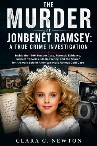 Portada del libro «The Murder of JonBenét Ramsey: A True Crime Investigation», de Clara Newton