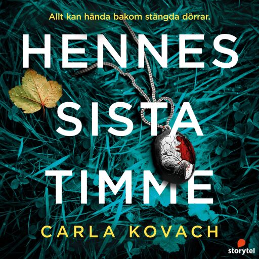 Portada del audiolibro «Hennes sista timme», de Carla Kovach