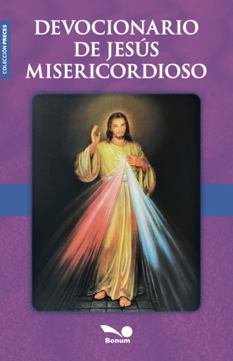 Portada del libro «Devocionario de Jesús misericordioso», de Bonum