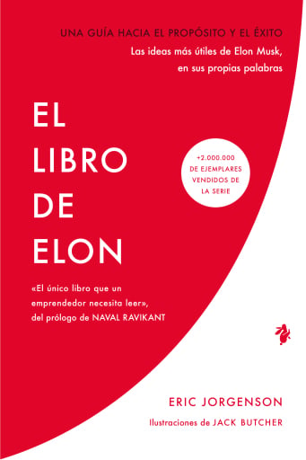 Portada del libro «El libro de Elon», de Eric Jorgenson
