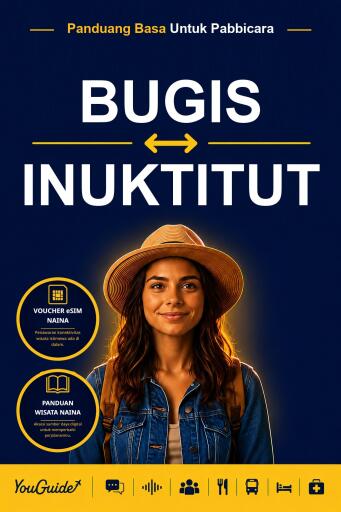 Portada del libro «The Language Guide for Travelers - Buginese to Inuktitut», de YouGuide