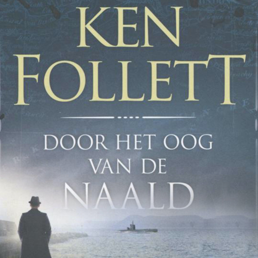 Portada del audiolibro «Door het oog van de naald», de Ken Follett