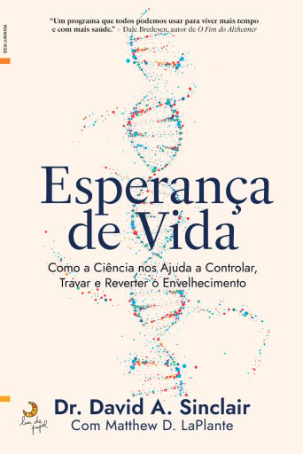 Portada del libro «Esperança de Vida», de Matthew D. LaPlante, David A. Sinclair